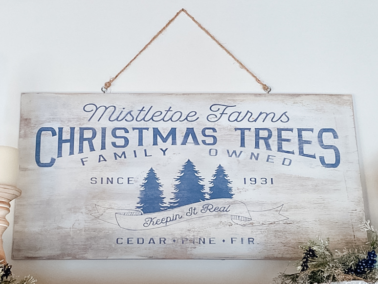 Christmas Tree Farm Sign