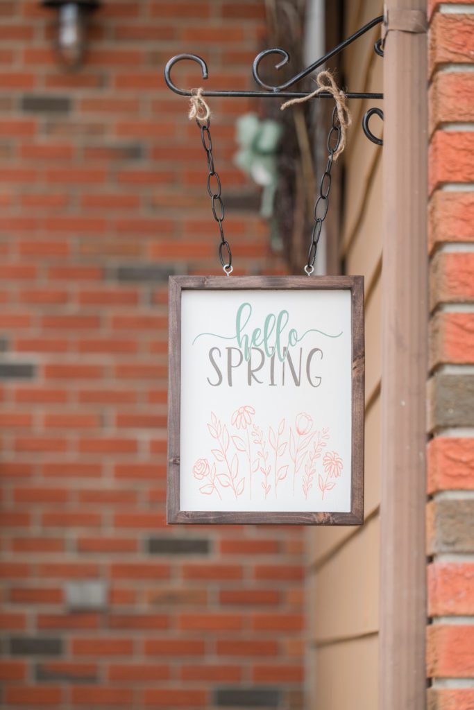 Spring Front Door Decor