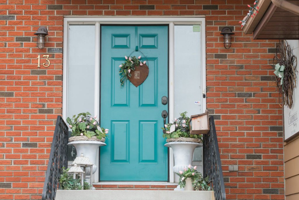 Front Door Spring Decor