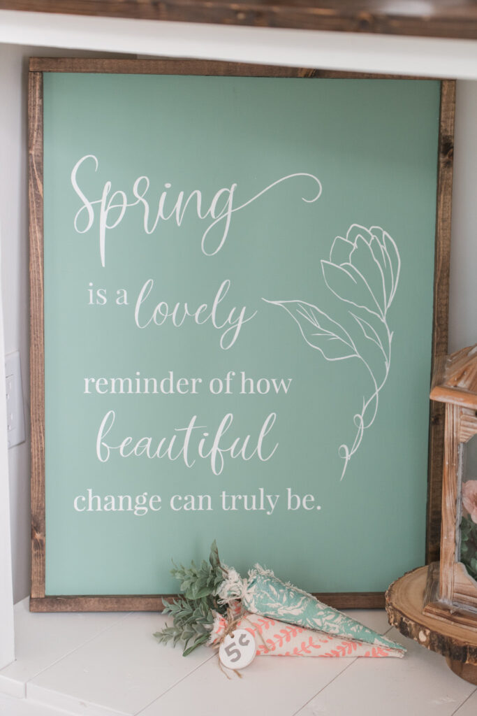 spring is in the air double sided wall art