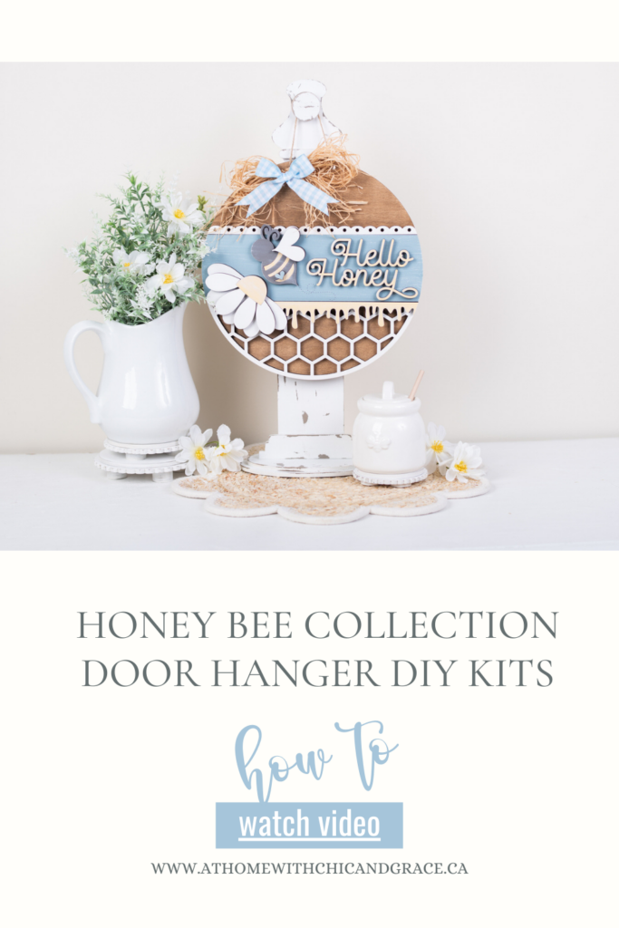 Honey Bee Door Hanger Kit & Tutorial