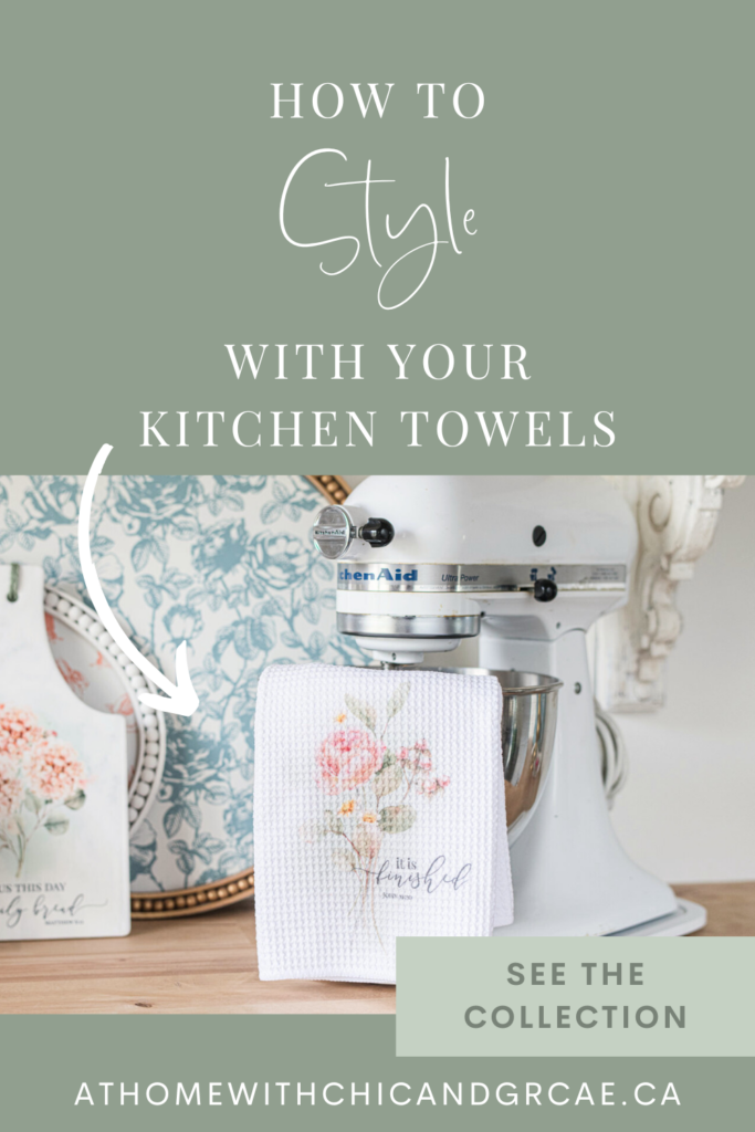 Styling your kitchen tea towels