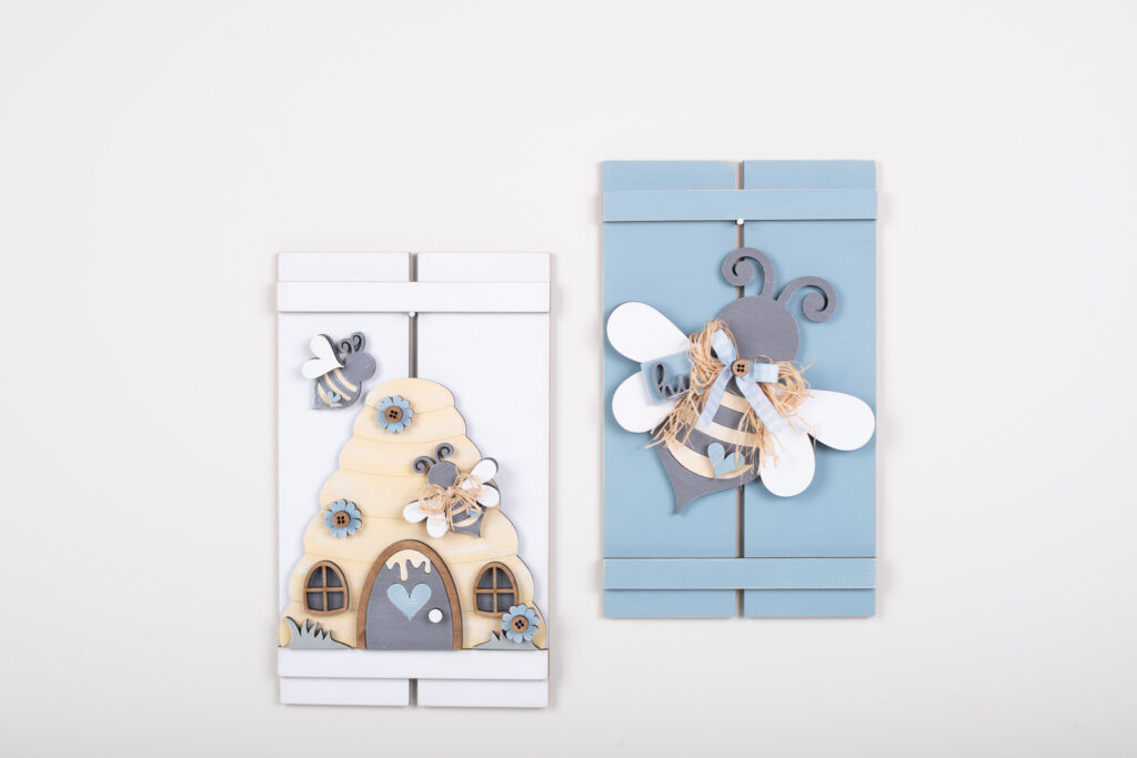 Honey Bee & bee skep DIY kits