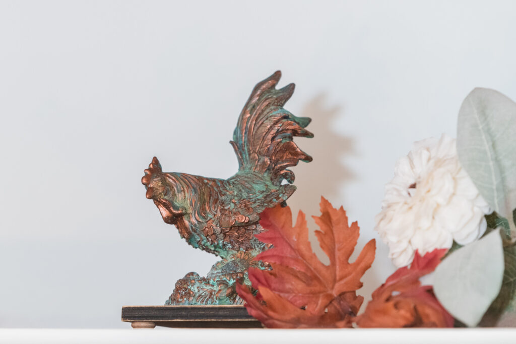 Patina DIY rooster