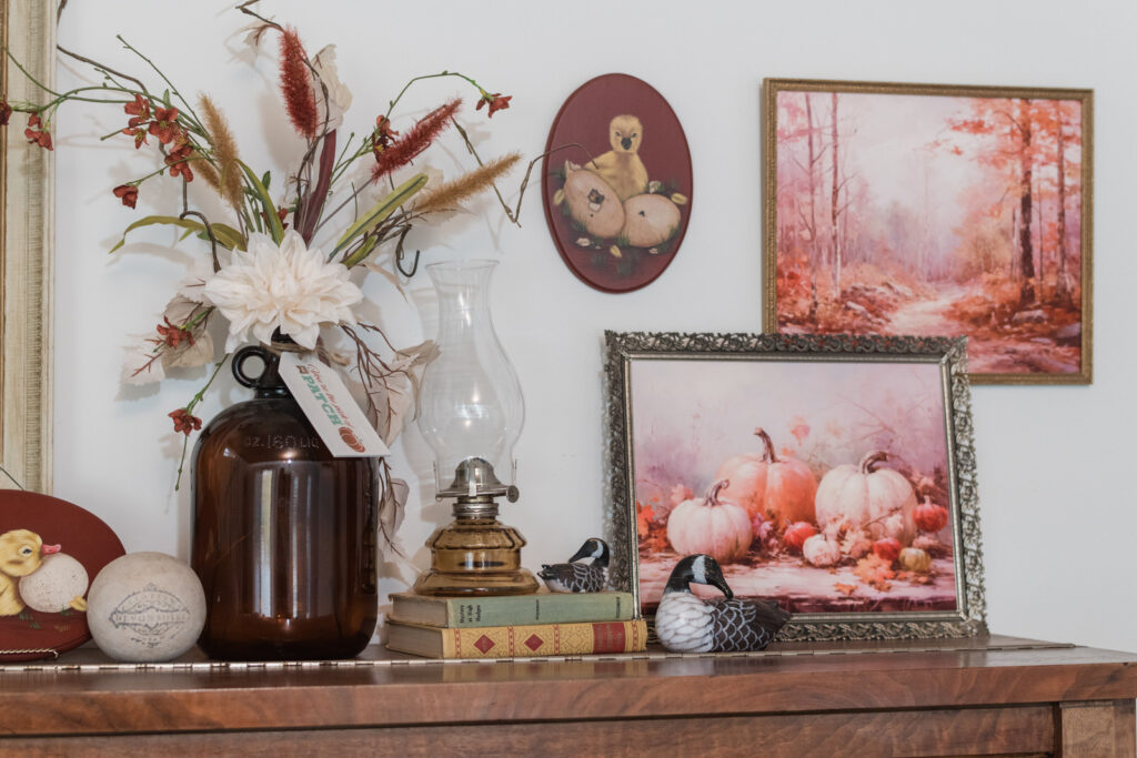fall gallery wall
