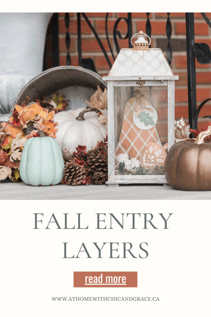 layered fall front step