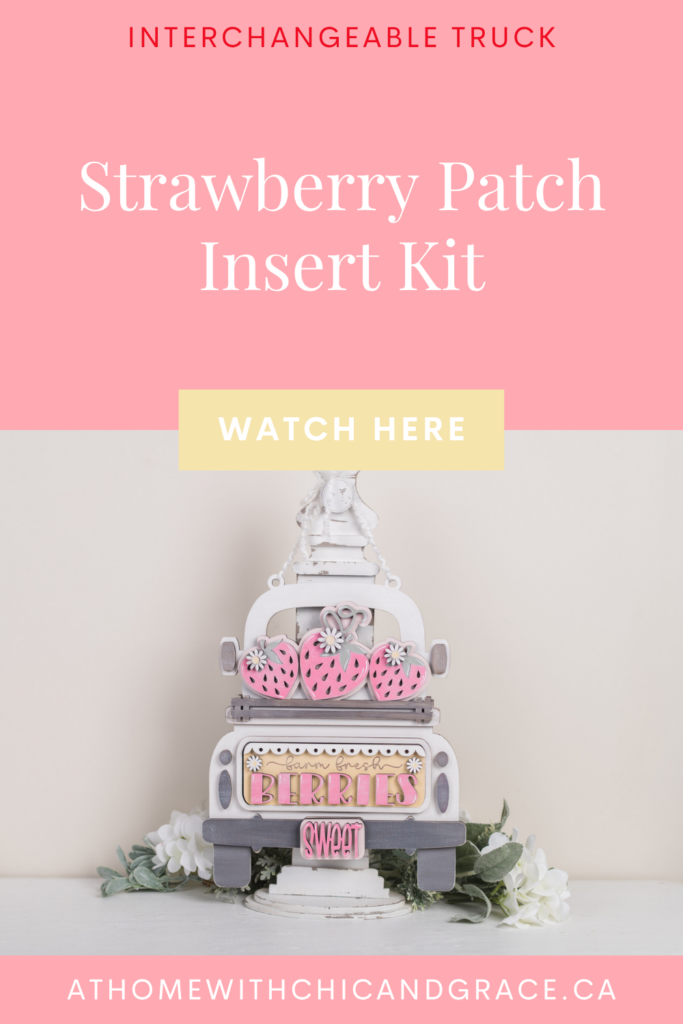 How to Make the Interchangeable Truck & Breadboard Displays with the Strawberry Patch Decor Kit