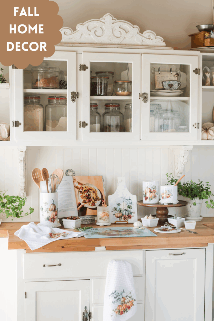 pin it for later on pinterest kitchen decor on a open pantry