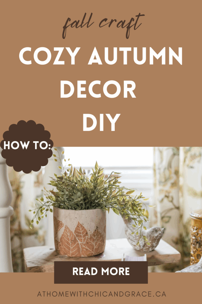 Cozy Autumn Decor DIY