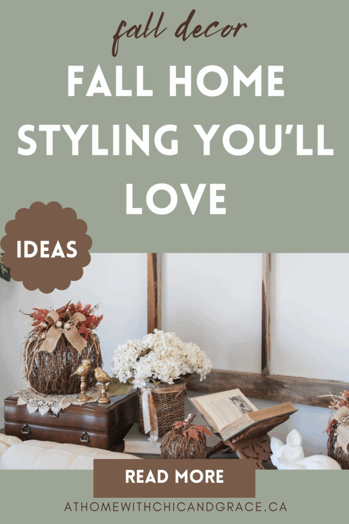 Fall home decor styling you will love 