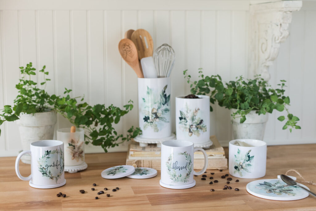 Fall coffee bar styling ideas 
