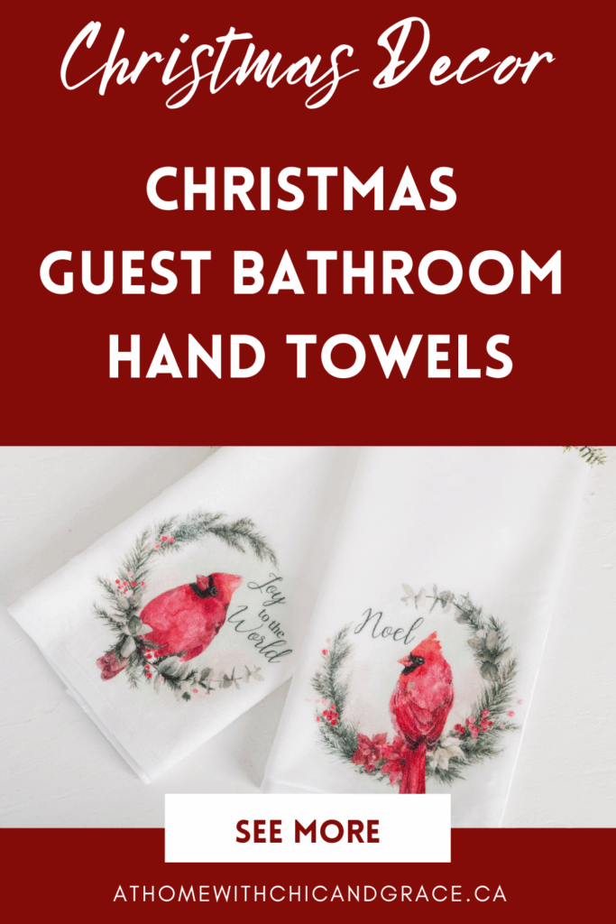 pin it Hand towels with Cardinals