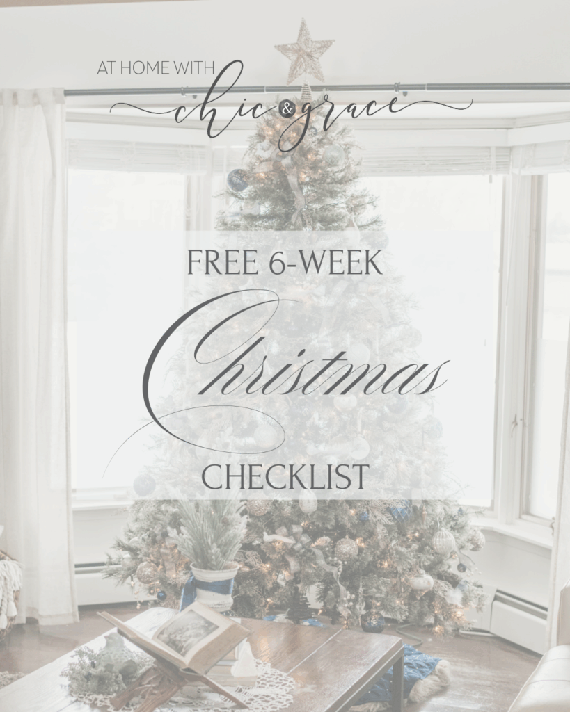 6 week Christmas planner cover