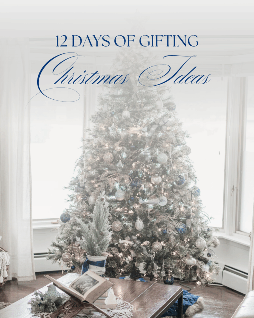 12 Days of Gifting round-up with cozy Christmas home décor pieces