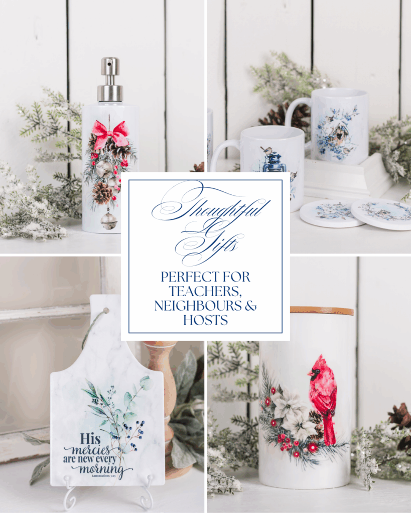 Small Christmas gift ideas for teachers and neighbours