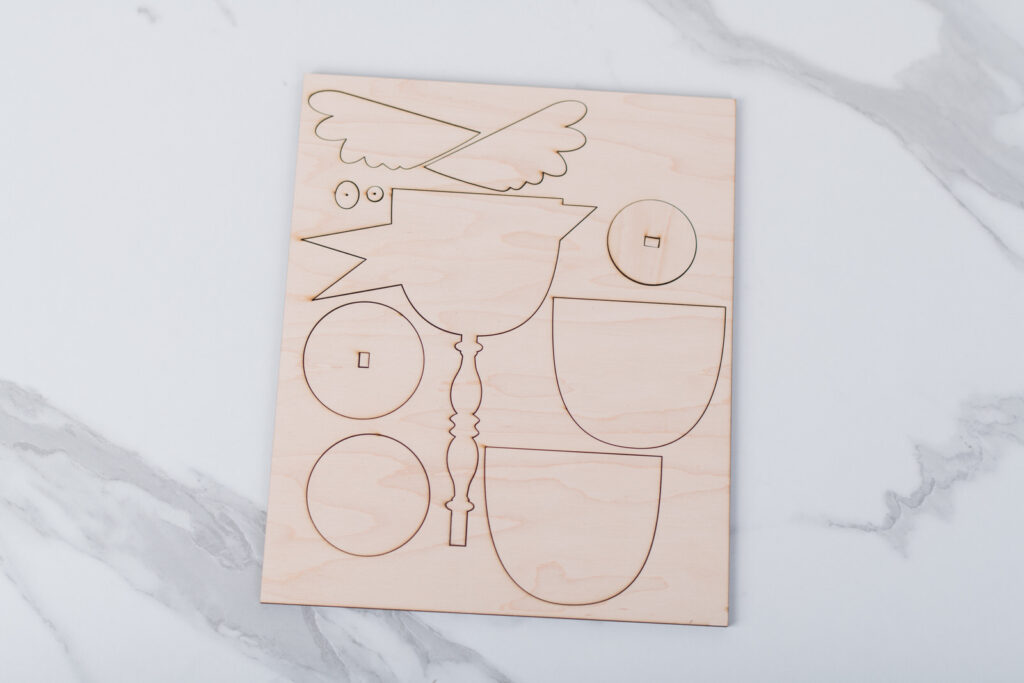 faux spindle wood kit