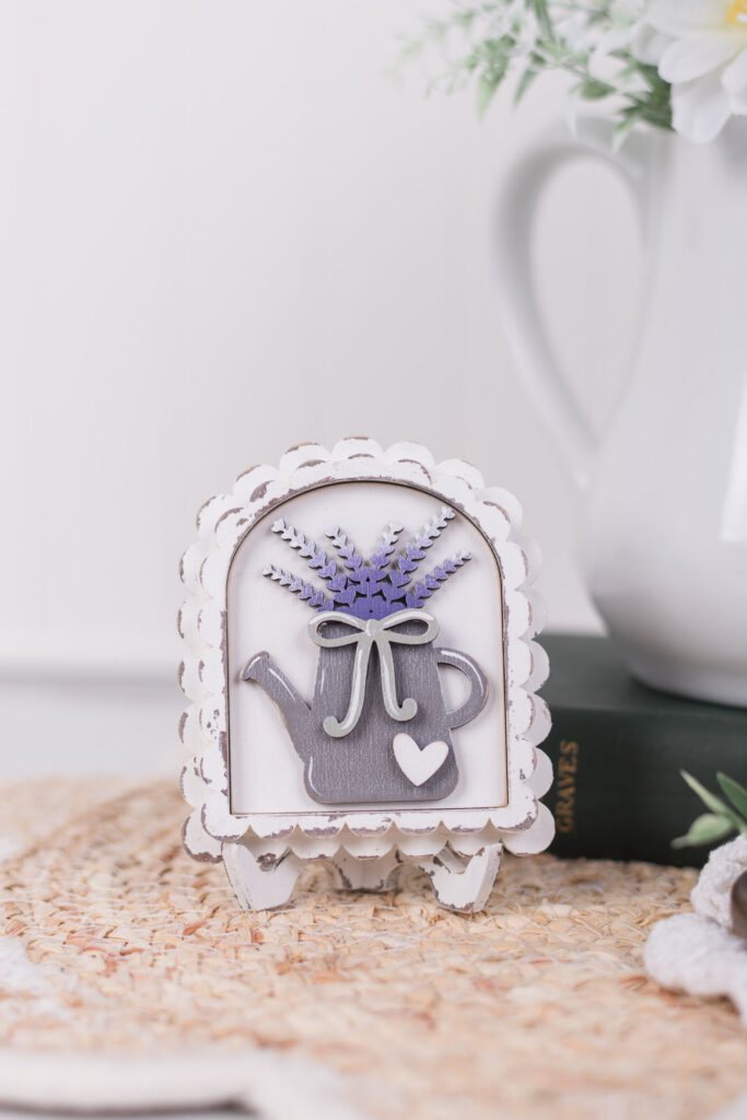 mini arch interchangeable frame with lavender insert