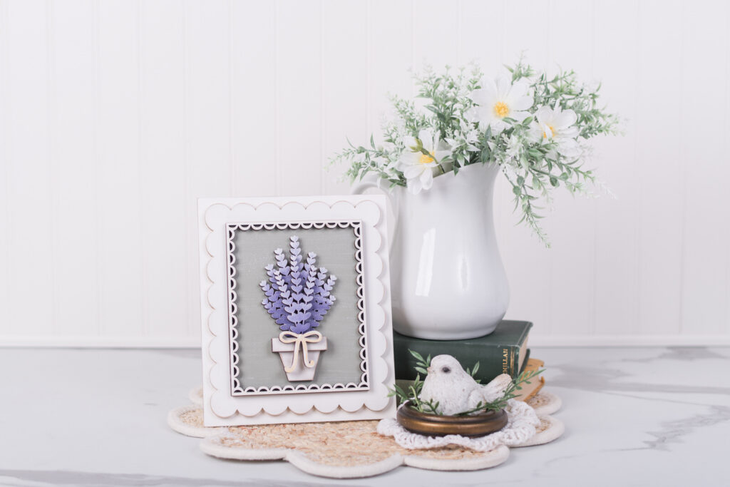 rectangle lavender sign interchangeable frame insert