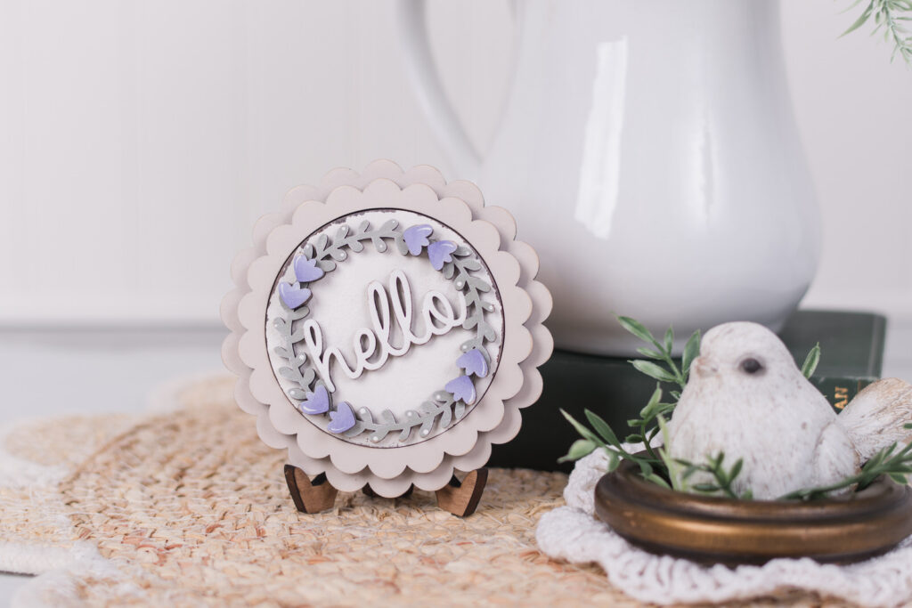 mini double scallop frame kit