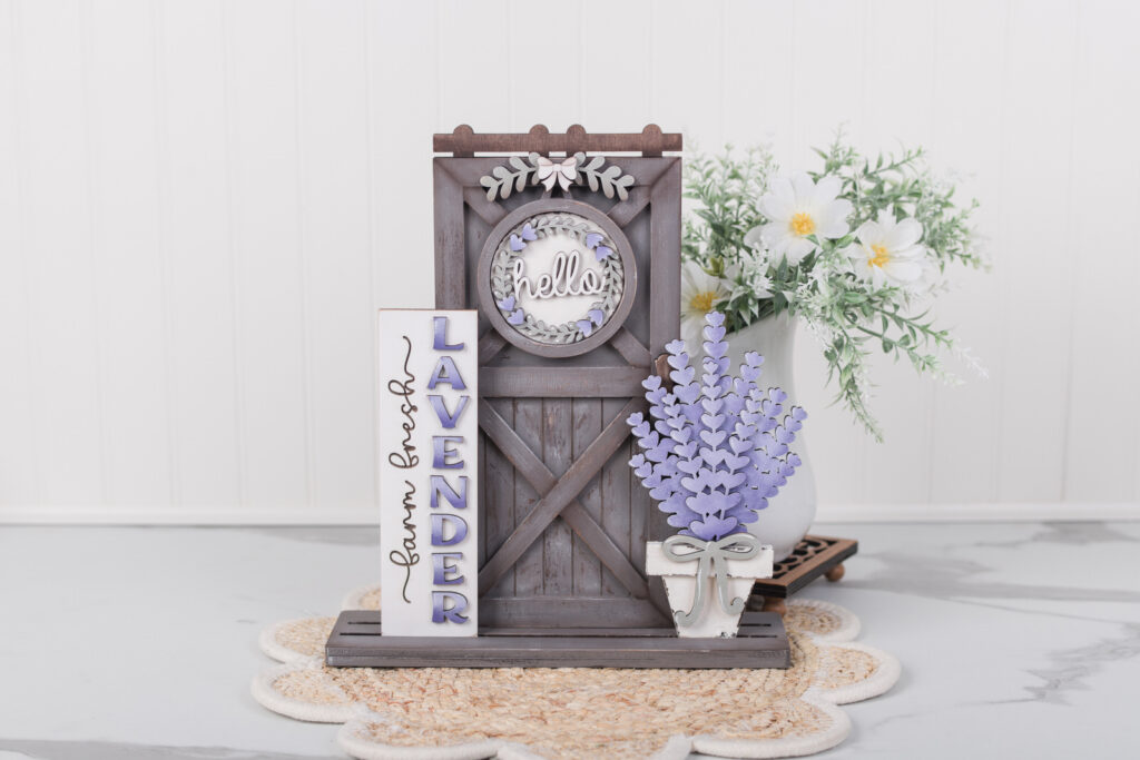 interchangeable porch lavender scene
